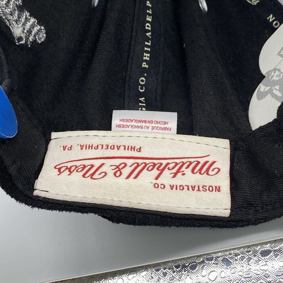 Chicago Bulls Jordan Oreo 5 Suede Mitchell and Ness Snapback Hat Vintage - Picture 7 of 7